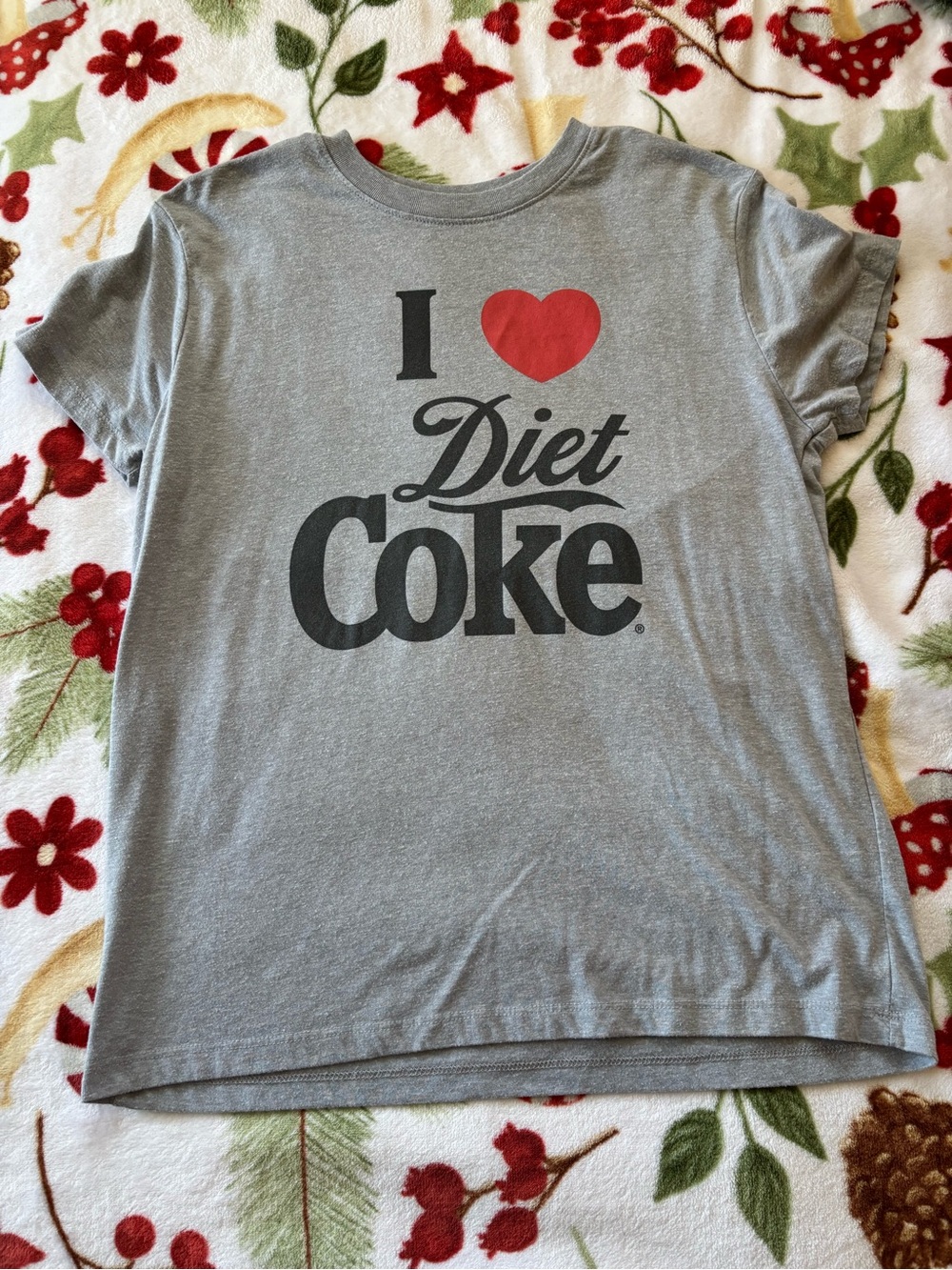 I ♥ Diet Gray Womens Graphic Tee